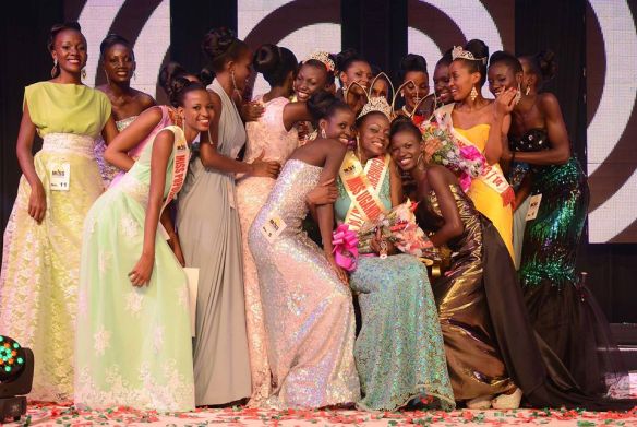 At Miss Uganda grand finale