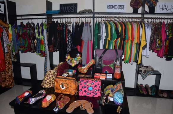 Many Ugandan designer's creations can be found inside BOLD at Kisementi